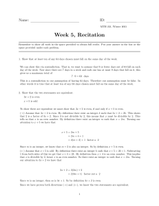 WI21 MTH231 Week 5 Recitation Activity Key