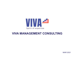 VIVA Consulting profile Mar 21
