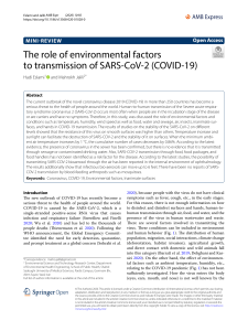 role of environmental factors