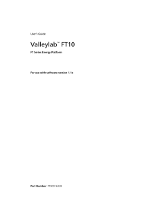 Vallelylab FT-10 ESU - User manual