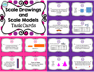 Can Ayhan - Scale Drawings and Scale Models Task Cards