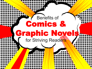 comics and graphic novels for striving readers