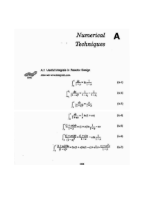 Appendix A Numerical Techniques