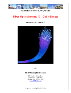 PDH cable design