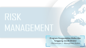 Risk Management Control Program