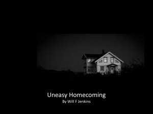 Suspense and Theme in Uneasy Homecoming by W Jenkins