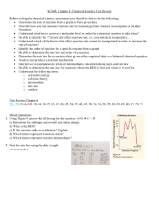Chemistry Chapter 6 Review 