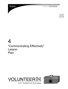 Communicating Effectively Lesson Plan (1)