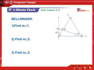 4 3 Congruent Triangles
