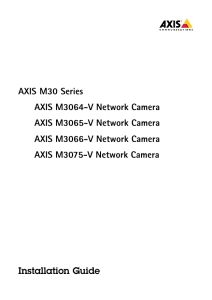 AXIS M3065-V-IG