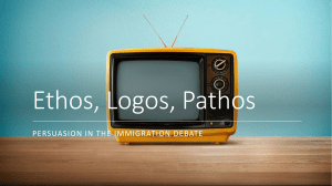 Ethos Logos Pathos Immigration Debate