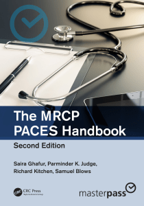 Ghafur, Saira Kitchen, Richard Blows, Samuel Judge, Parminder K(Contributor) - The MRCP Paces Handbook-CRC Press (2017)