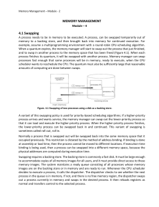 OPERATING SYSTEMS -2nd Module