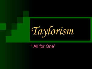 taylorism-