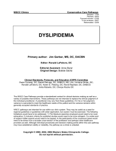 Dyslipidemia