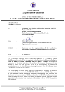 [DM-PHROD-2021-0010] Guidelines on the Implementation of RPMS for SY2020-2021 signed