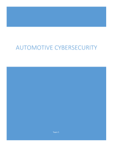 automotive cyber security