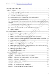 soflstudent.weebly.com answers to lexicology