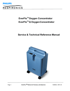 EverFlo - Service manual [ENG]