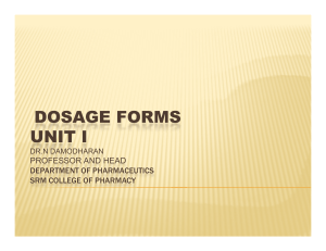 Dosage forms
