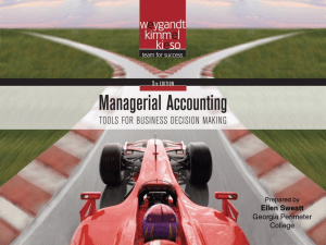 Chapter 4 for Management Accounting