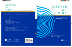 Rahul Kanegaonkar, James Tysome - Dizziness and Vertigo  An Introduction and Practical Guide-CRC Press (2014)
