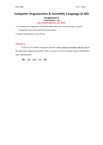 assignment no 2 coal lab