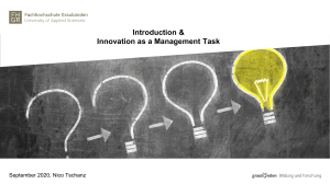 01 excerpt from Innovation as a Management Task 2020