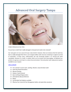 Advanced Oral Surgery Tampa