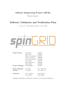 software-validation-and-verification-plan spingrid