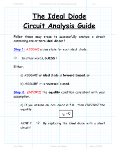 The Ideal Diode Circuit Analysis Guide