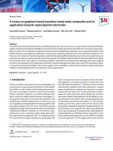 Hussain2020 Article AReviewOnGrapheneBasedTransiti