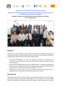 Governance-Meeting-21-22-March Summary-Report