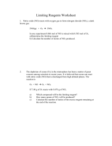 Limiting Reagents Worksheet (1)