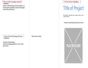 Powerpoint Brochure Template