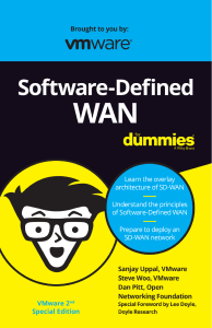 Software-Defined WAN (SD-WAN) For Dummies