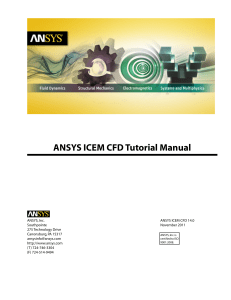 ANSYS ICEM CFD 14 Tutorial Manual