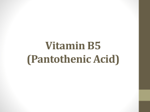 Vitamin B5