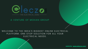 Eleczo.com - India's Biggest & Most Trusted Online Electrical Portal