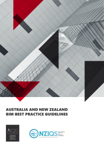 BIM Best Practice Guidelines: Australia & New Zealand