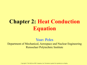 Ch 2 Heat Conduction