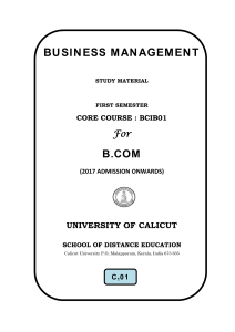 Business management book