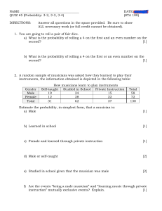 Quiz 5 (Prob) no answers