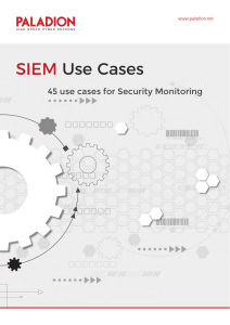 SIEM use cases for SOC ANALYST 1609080087
