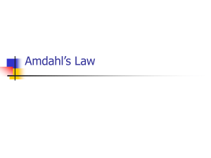 04 Amdahls Law