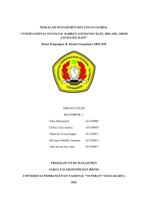 MAKALAH MKG K.1 Pasar keuangan Internasional