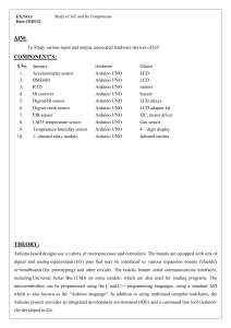 arduino report