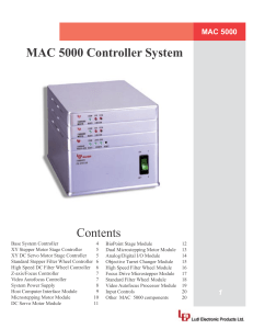 MAC 5000 Catalog 2003