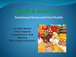 Health & Nutrition