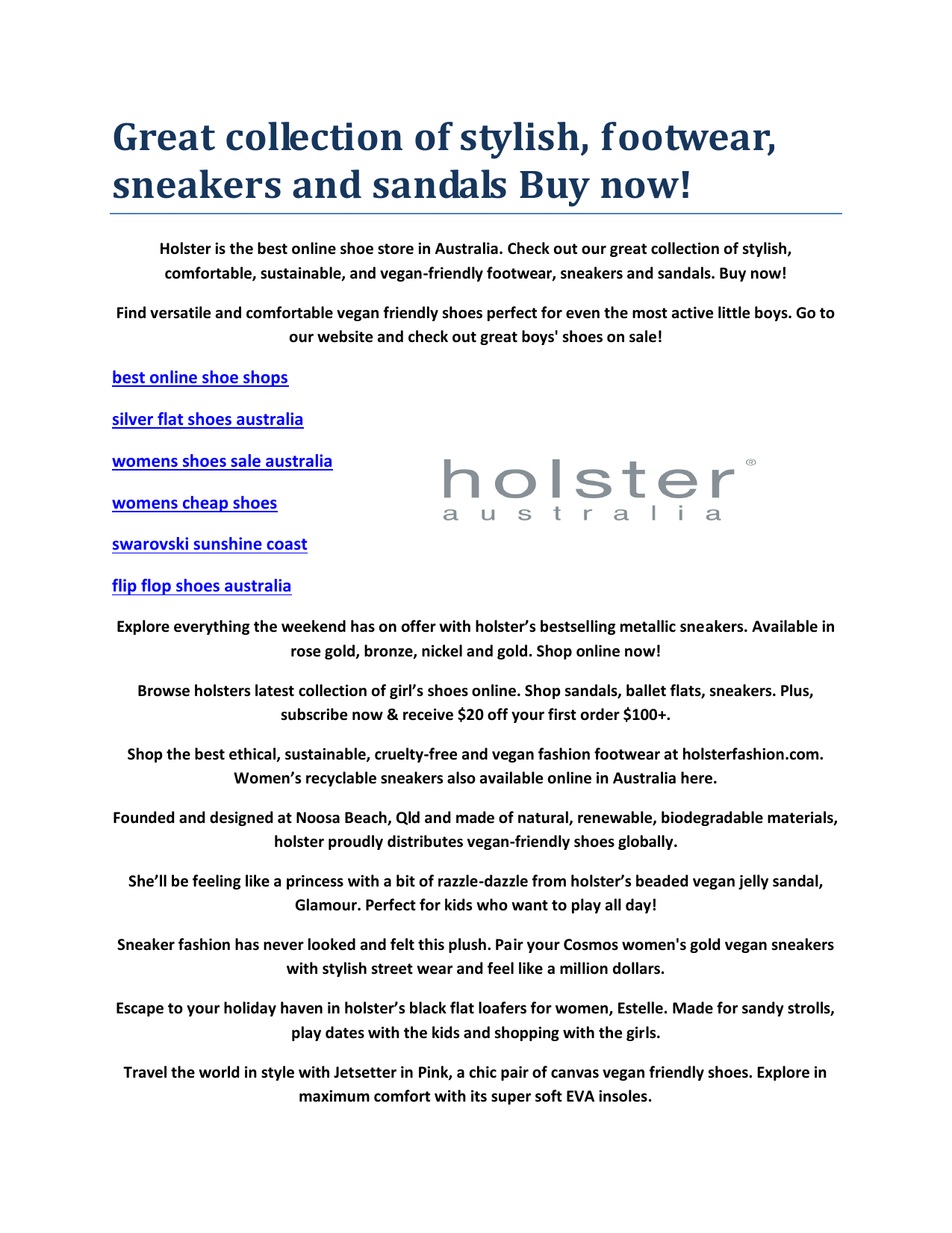 holster rose gold sneakers